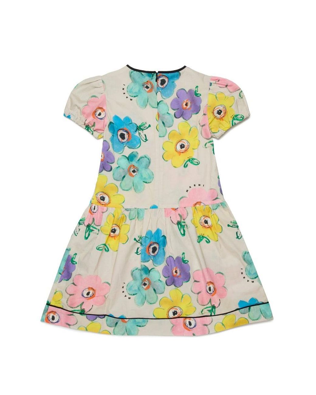 Marni Blue Dress "Flower"