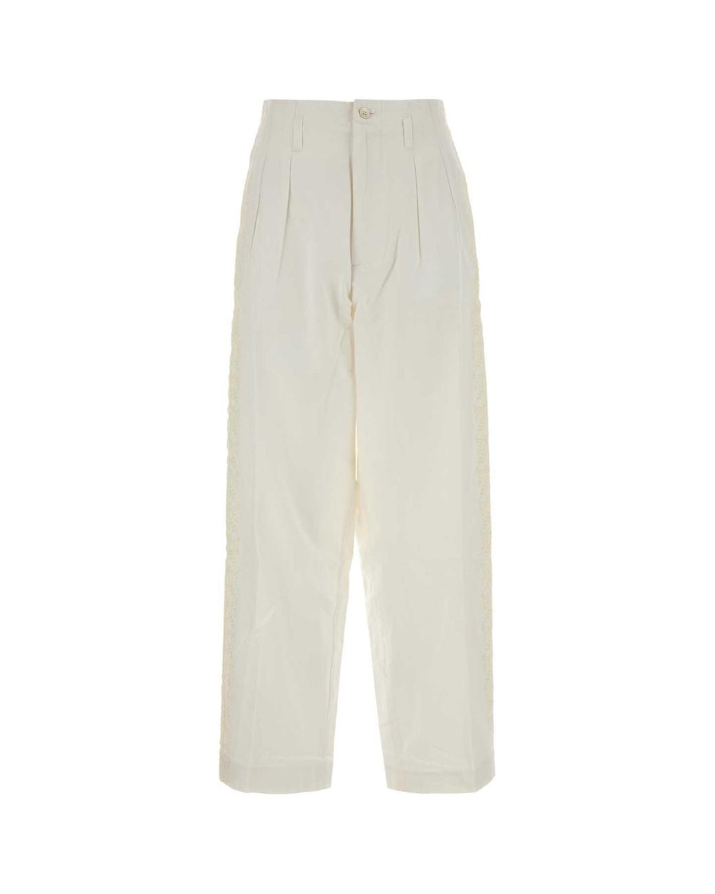 Bode White Closerie Murray Trousers