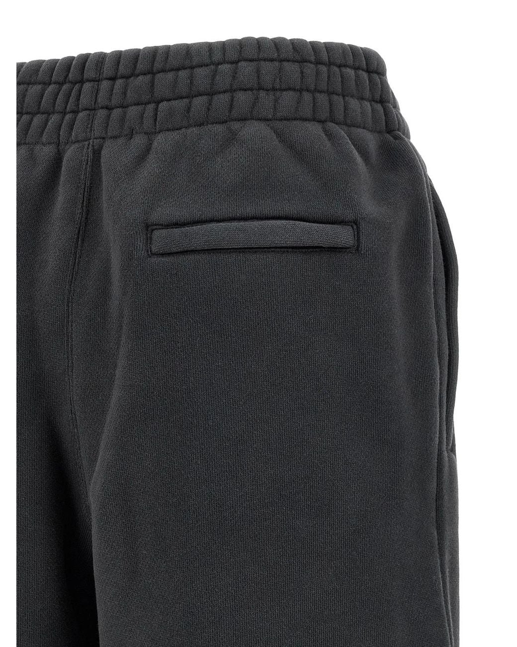 T By Alexander Wang Black Cotton Joggers (Workout Pants)