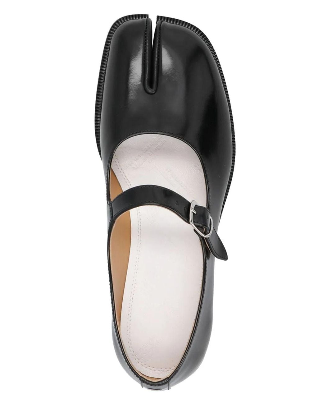 Maison Margiela Black 'Tabi' Mary Jane Shoes