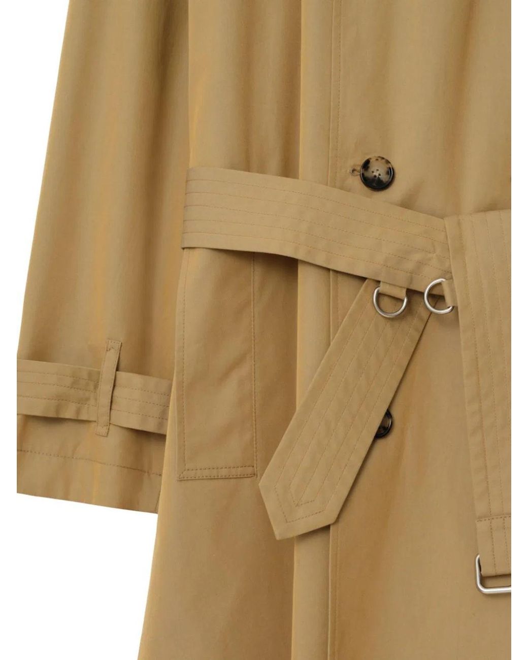 Burberry Natural Long Trench Coat for men