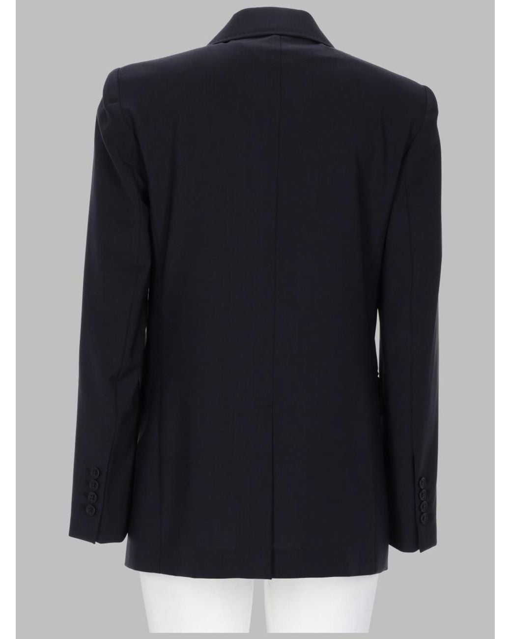 Max Mara Blue Giacca Monopetto