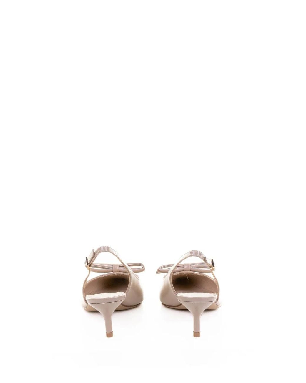 Roberto Festa Pink Décolleté Slingback Powder