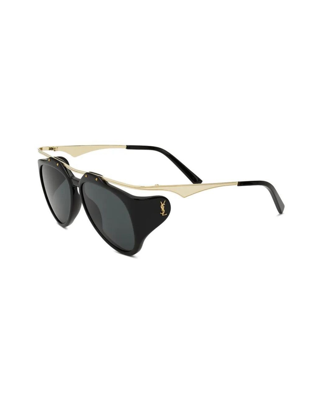 Saint Laurent Black Ysl Sl M137 Amelia Singlasses for men