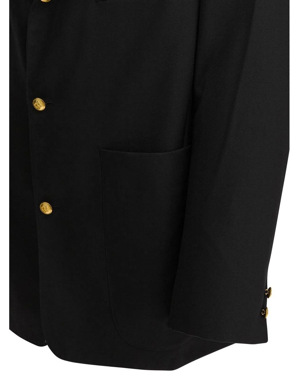 Beams Plus Black Wool Jacket for men