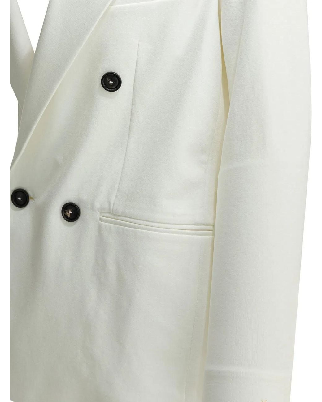 Circolo 1901 White Cotton Jacket
