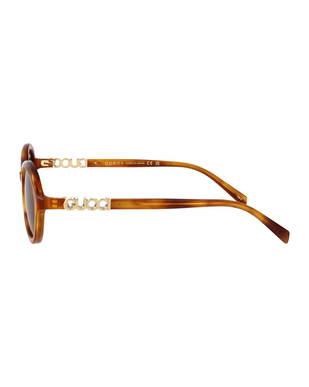 Gucci Brown Acetate Sunglasses