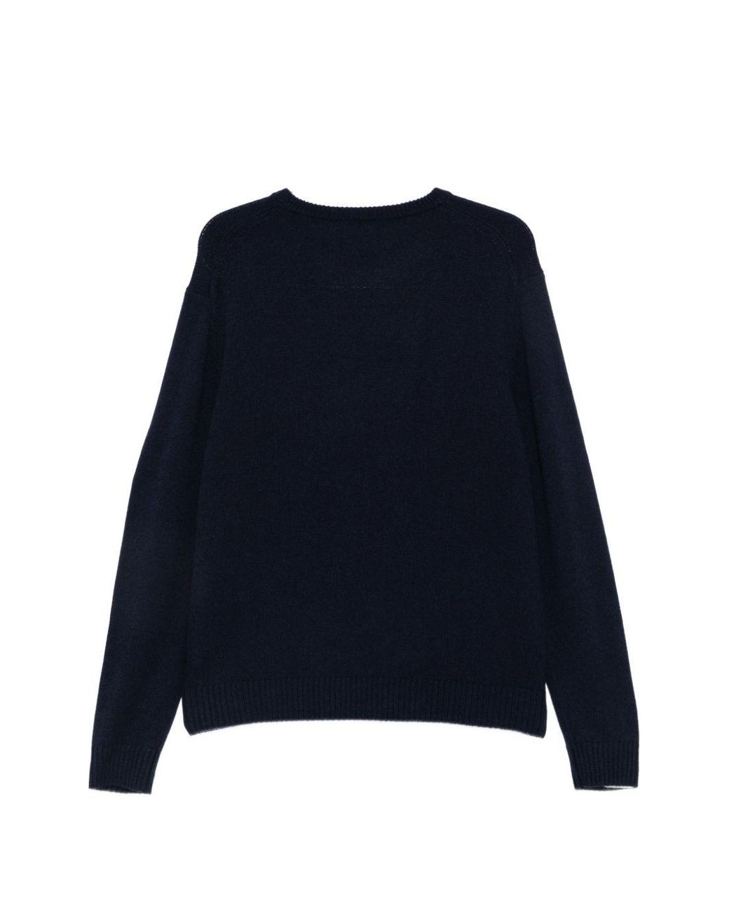 Aspesi Blue Cashmere Sweater for men
