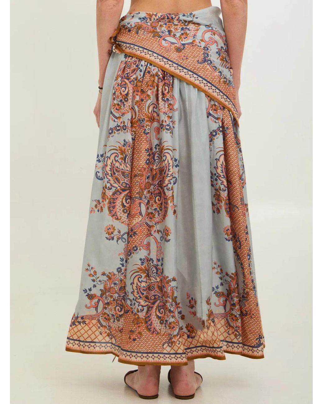 Zimmermann Multicolor Mahon Waisted Maxi Dress