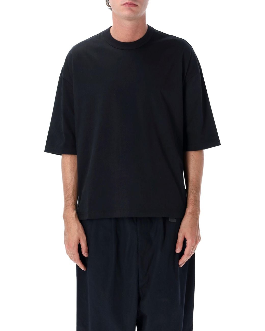 Comme des Garçons Black Comme Des Garçons Homme Plus Comme Des Garçons Homme Oversized Cotton T-Shirt for men