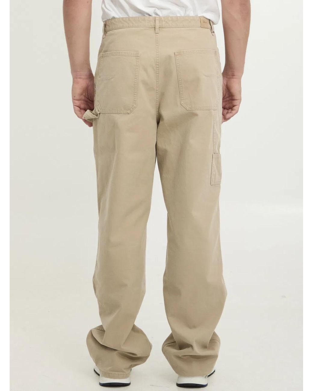 Dior Natural Carpenter Style Jeans for men