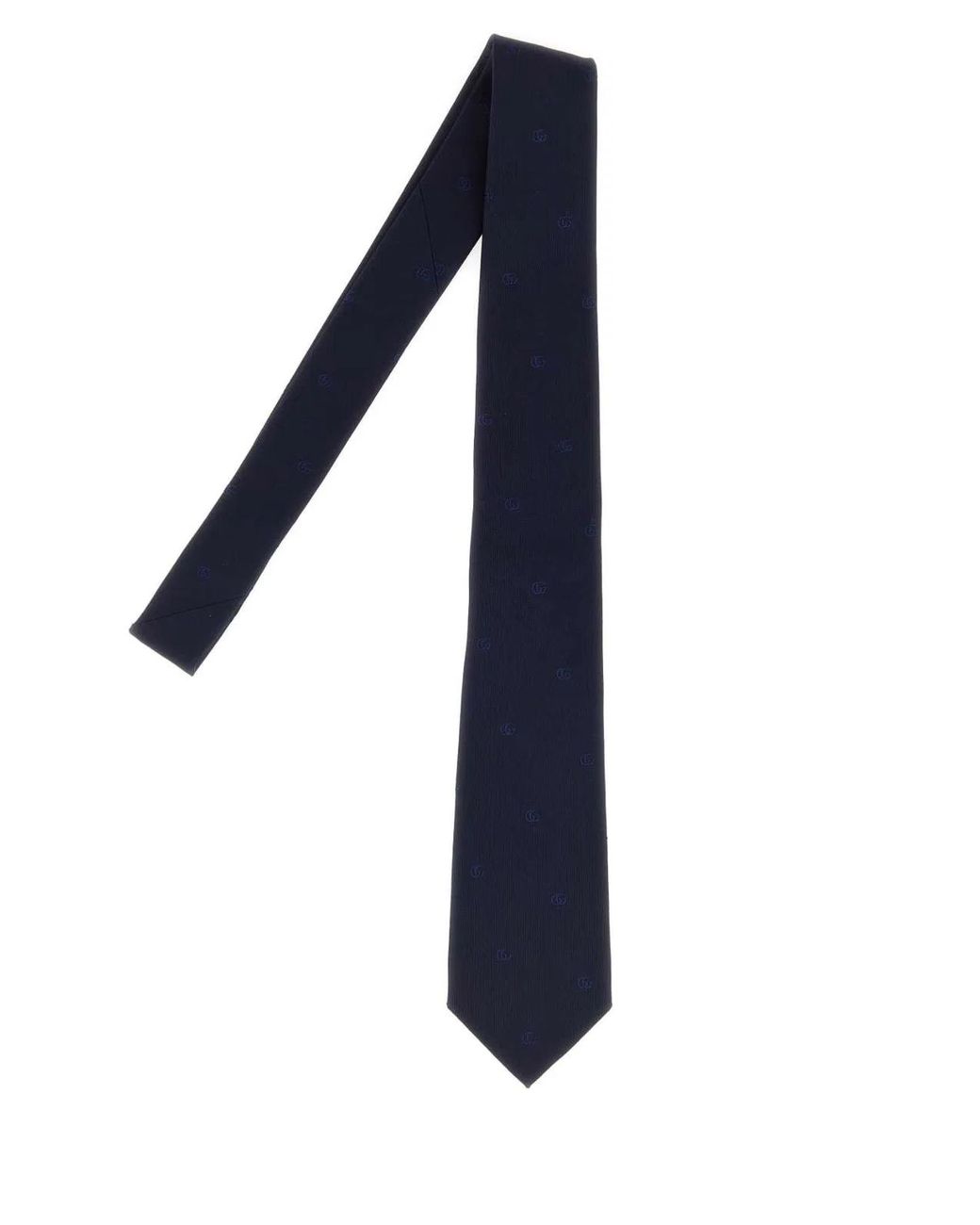 Gucci Blue Midnight Jacquard Tie for men