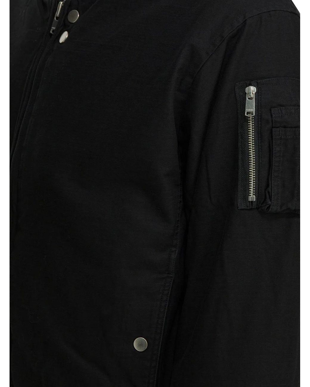 Nonnative Black "Trooper Puff" Bomber Jacket for men