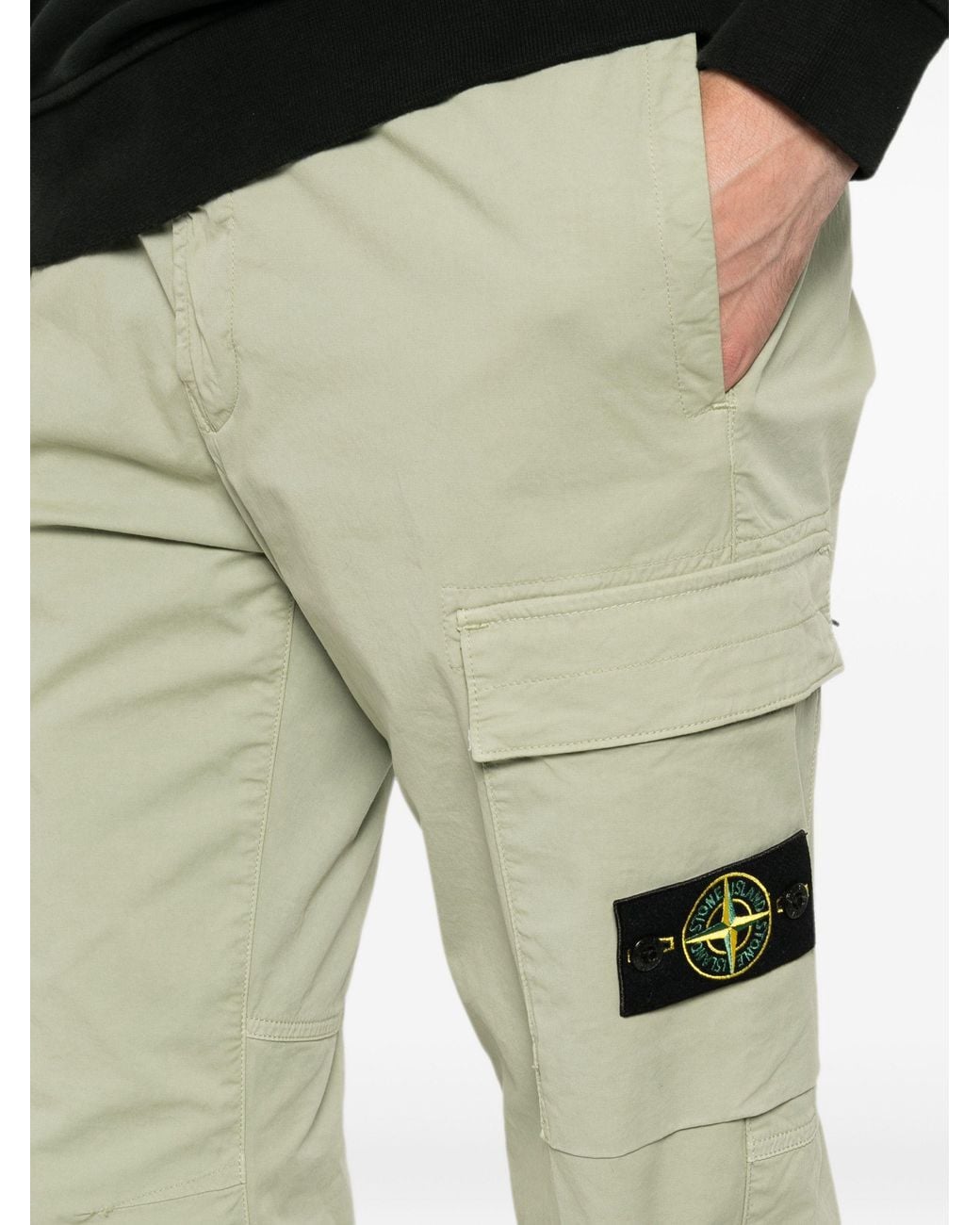Stone Island Natural Trousers for men