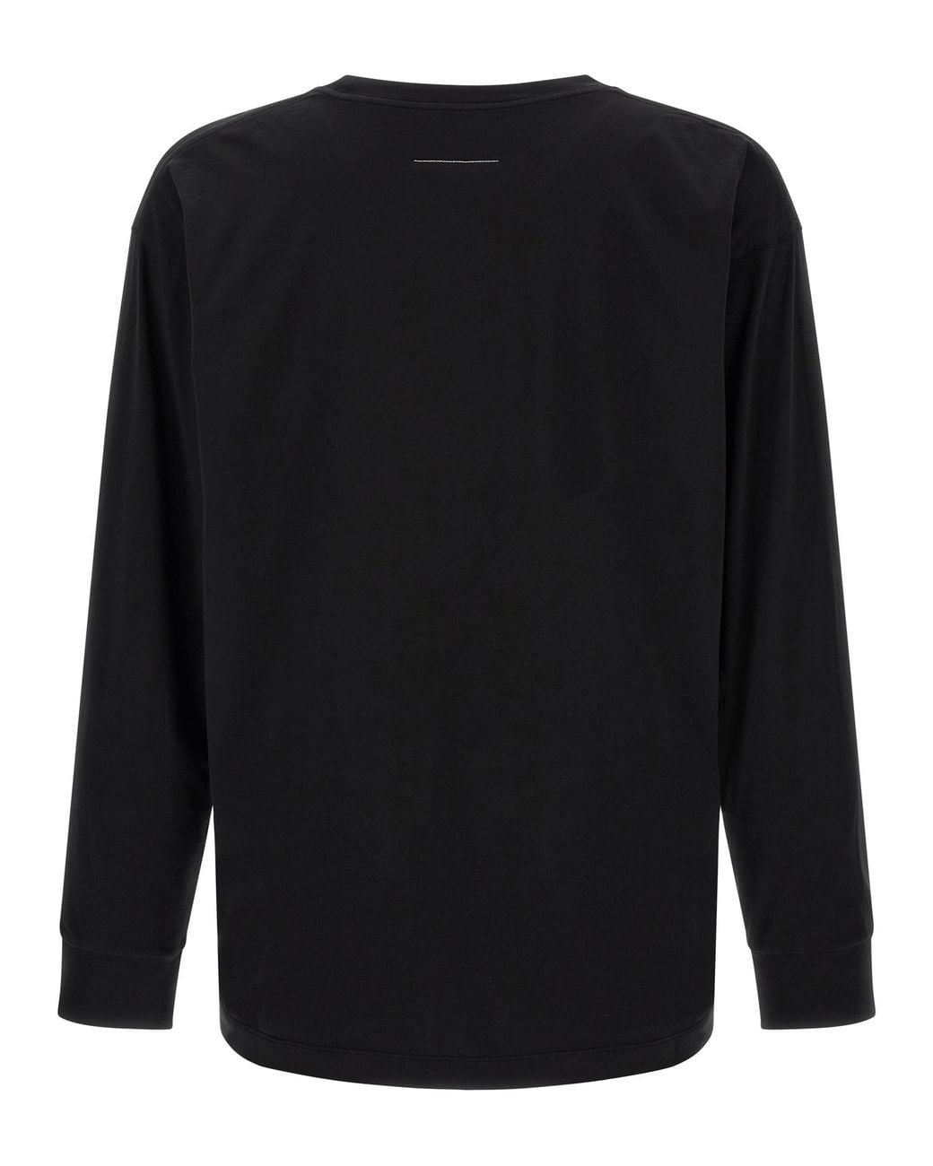 MM6 by Maison Margiela Black Handwriting Print T-Shirt