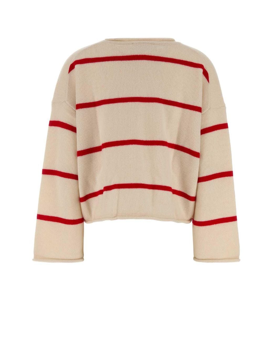 FRAME Pink The Rolled Hem Sweater