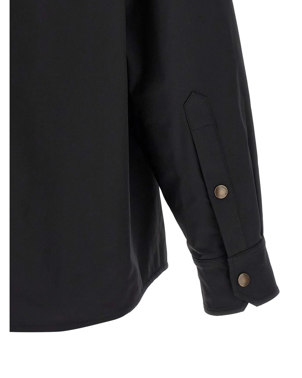 Valentino Garavani Black Overshirt for men