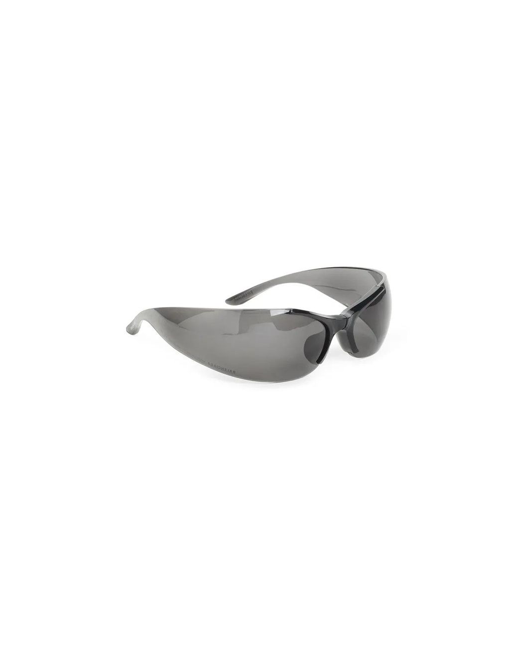 Balenciaga Gray Afterhour Oval Sunglasses