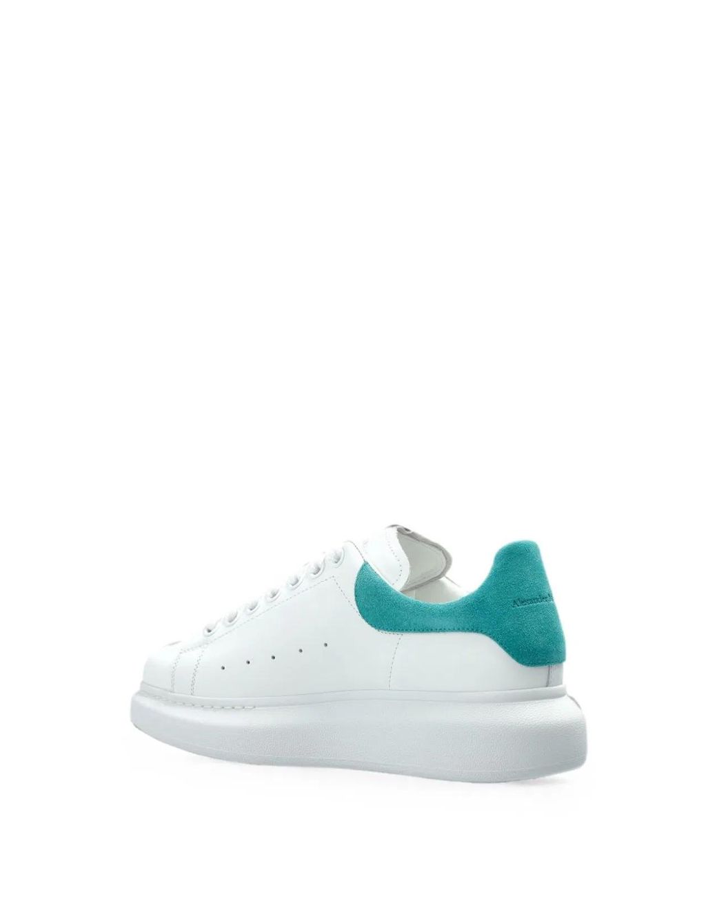 McQueen Blue Calfskin Sneakers
