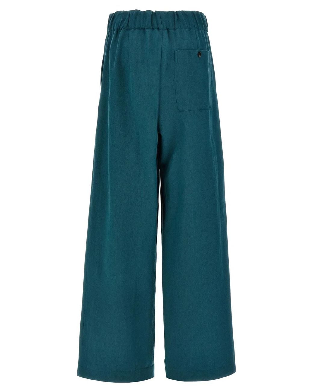 Dries Van Noten Blue 'Pila' Pants