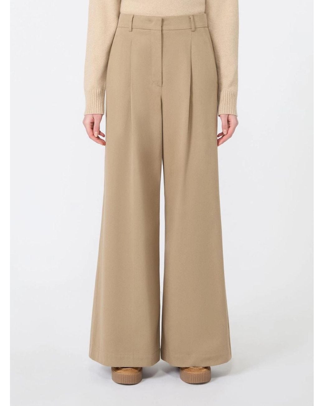 Weekend by Maxmara Natural Wide Trousers