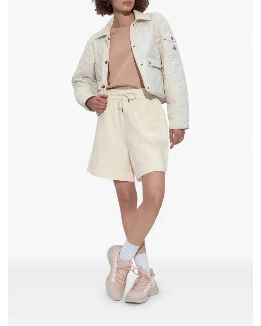 Moncler White Jackets