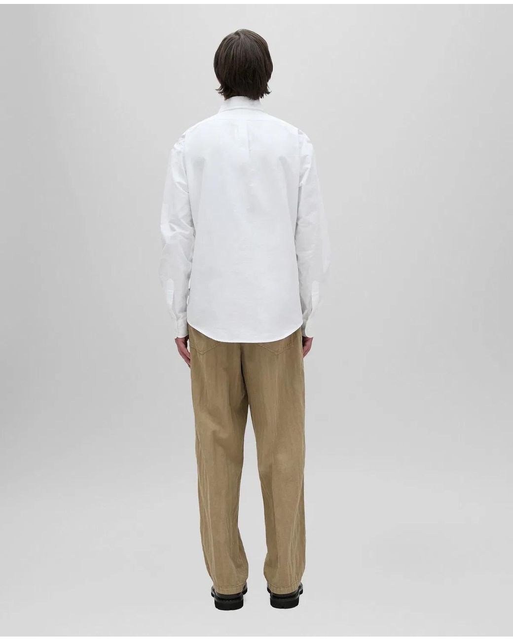 Aspesi White Cam. B.D New Magra 2 for men