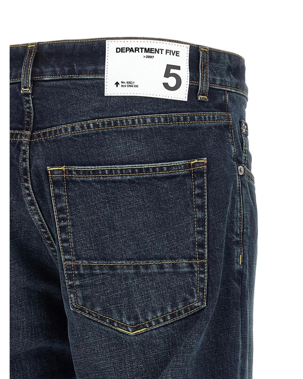 Department 5 Blue 'Talk' Jeans for men