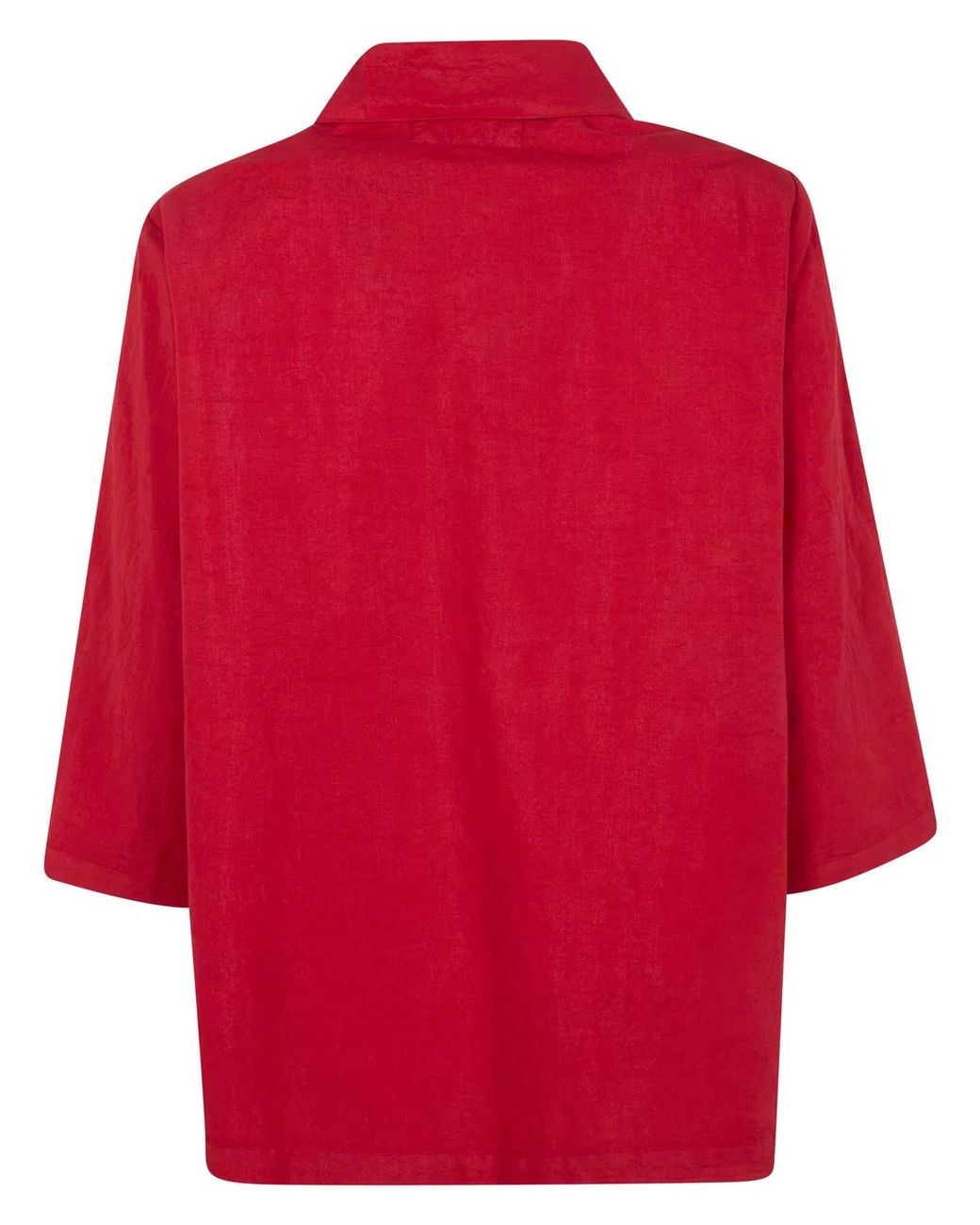 Labo.art Red "Olivia" Pulla Cotton Jacket