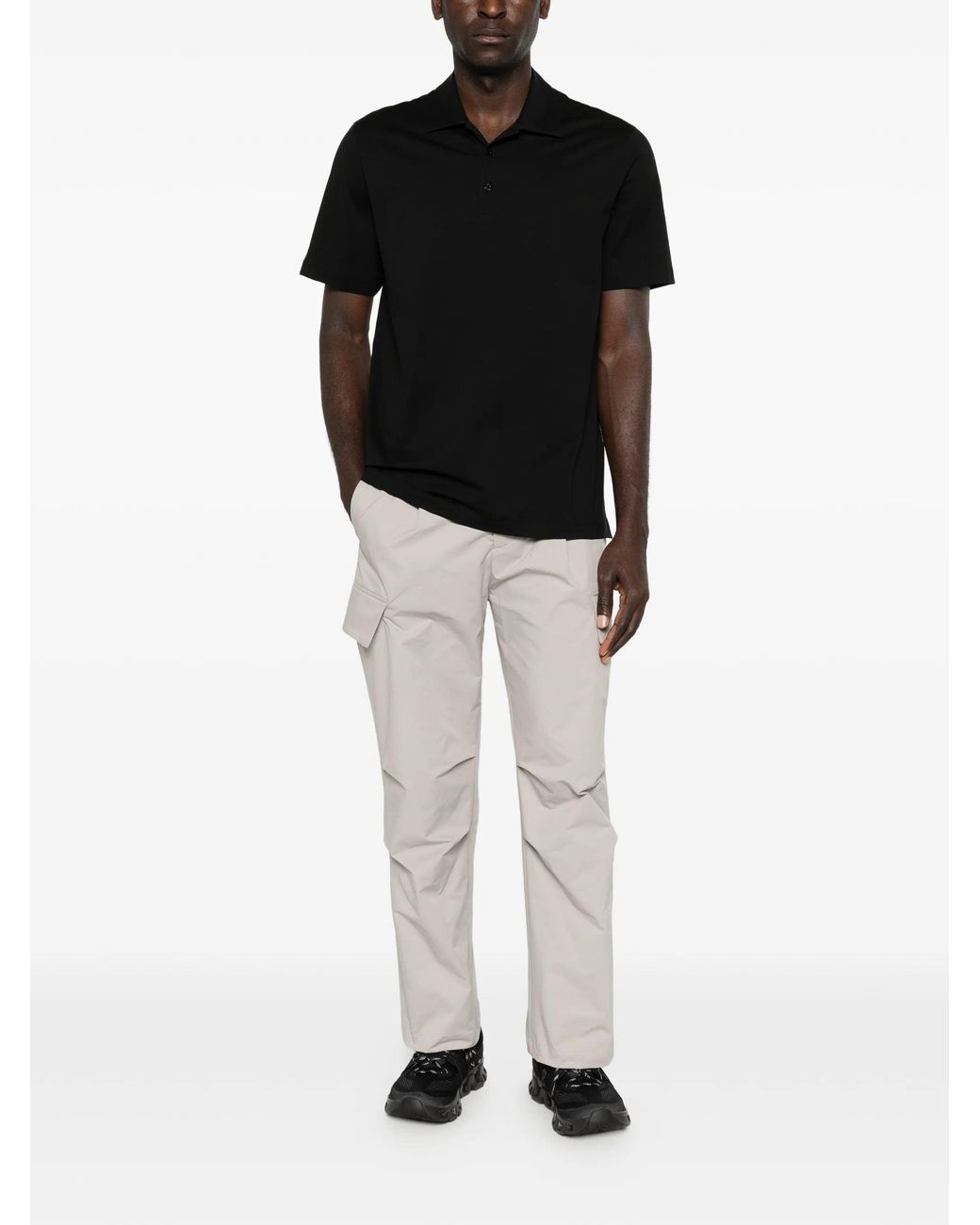 Herno White Polyester Pants