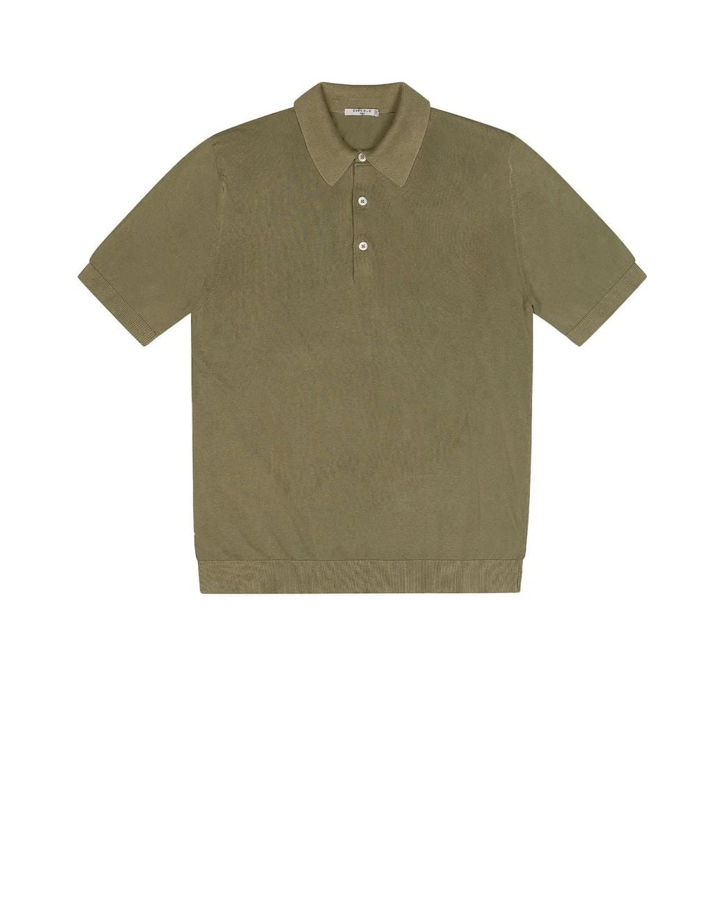 Circolo 1901 Green Short-Sleeved Polo Shirt for men