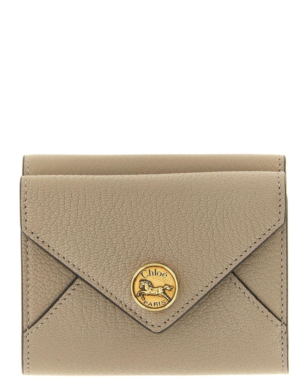 Chloé Natural Goatskin Cardholder
