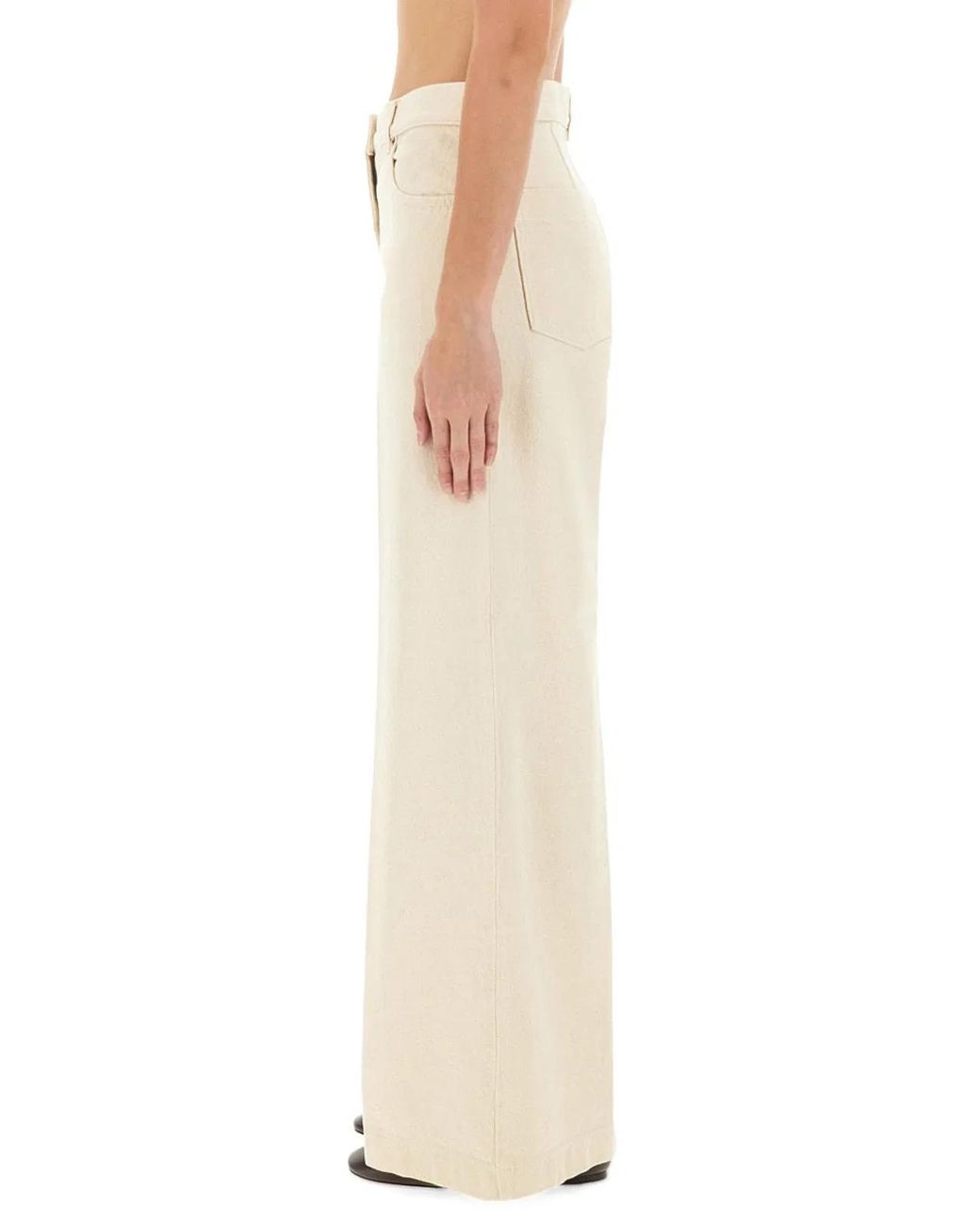 Aspesi White Jeans