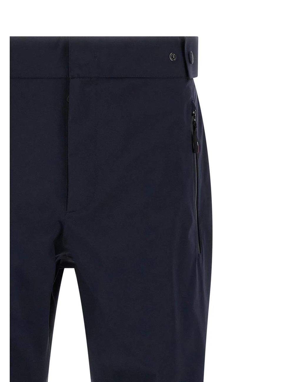 Moncler Blue Gore-Tex Joggers for men