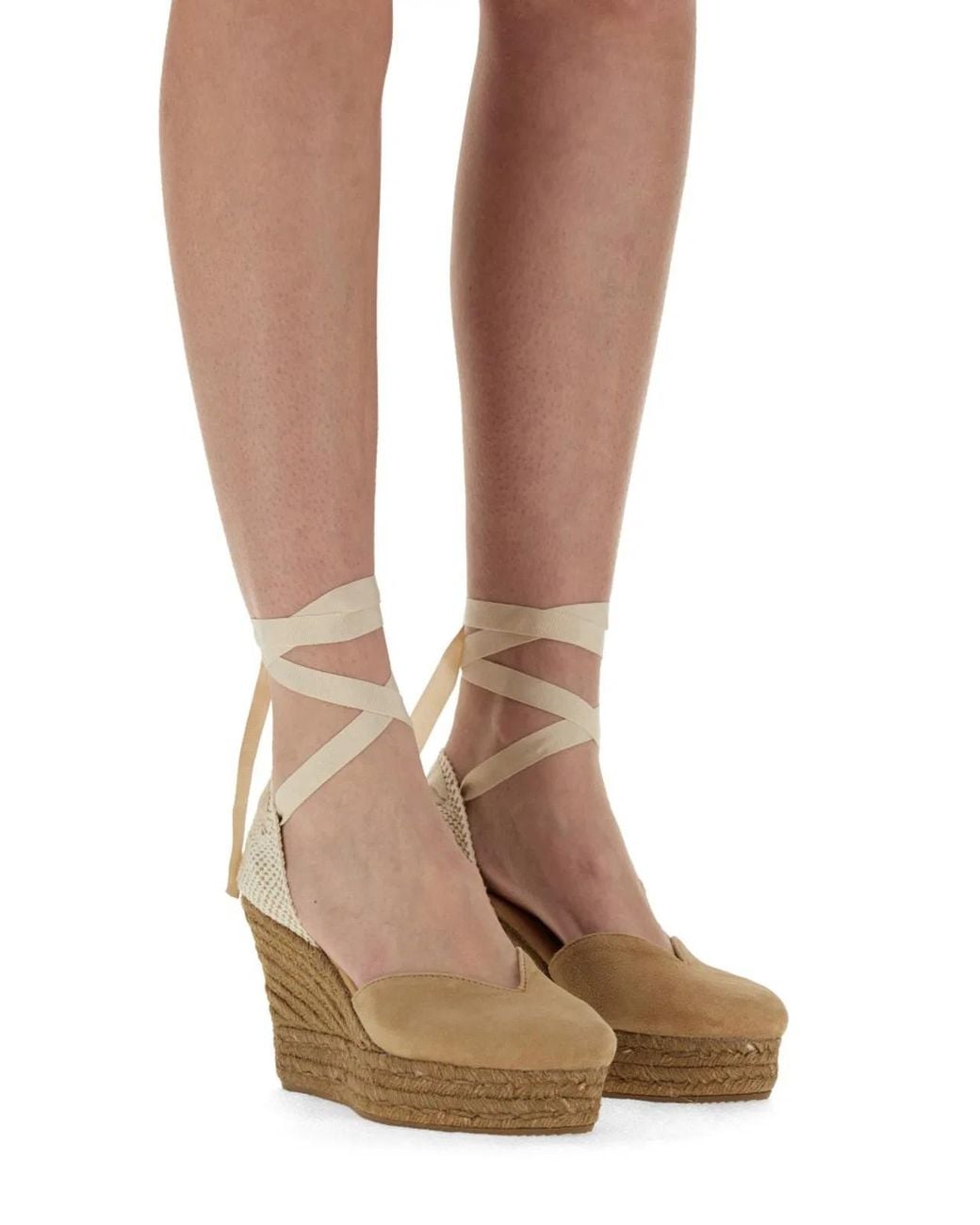 Manebí White Manebi Wedge Espadrilles