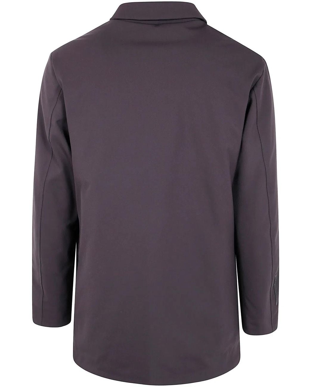 People Of Shibuya Purple "Ninaru" Medium Coat for men