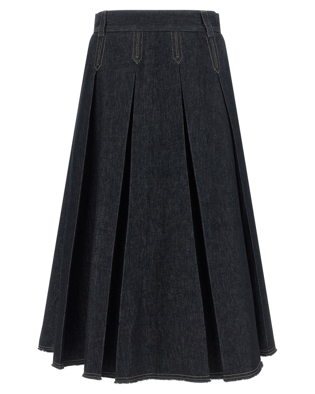 Tela Black 'Charlotte J' Denim Skirt