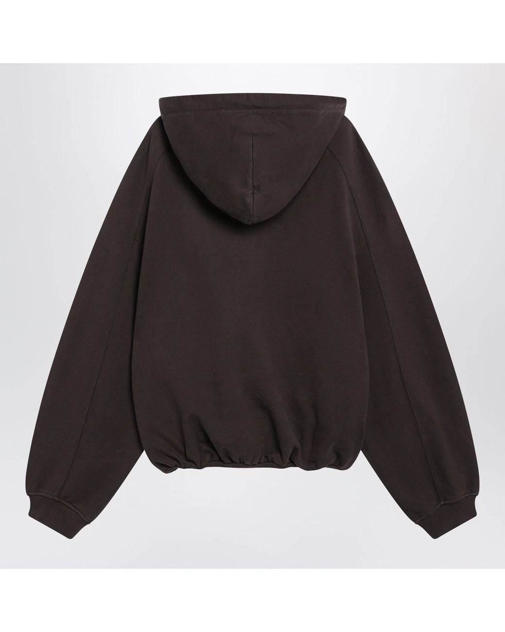 Jacquemus Black Corso Dark Cotton Hoodie for men
