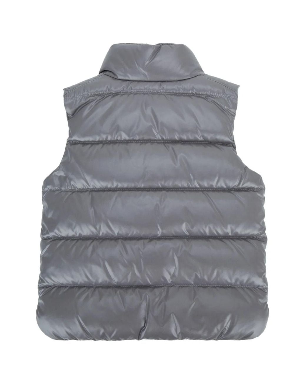Moncler Gray Kids Mini Quilted Vest