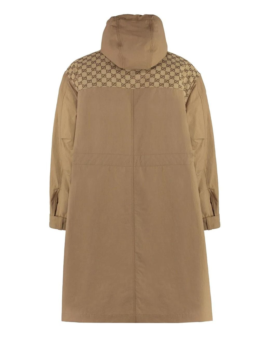 Gucci Brown Biscuit Nylon Jacket for men
