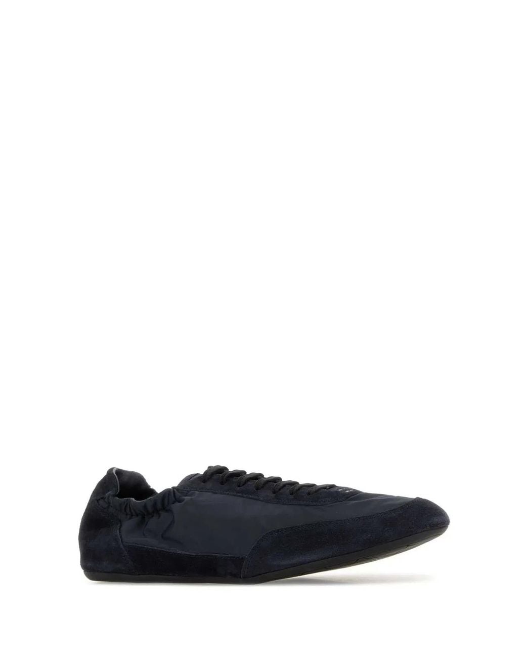 Prada Black Nylon And Suede Sneakers for men