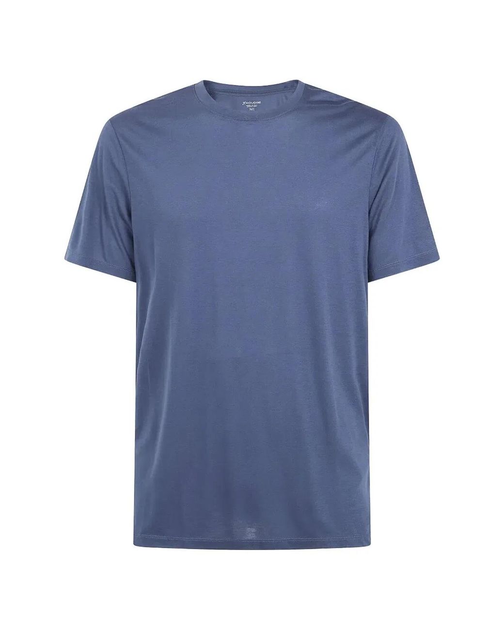 Houdini Sportswear Blue "Tree" Tee for men
