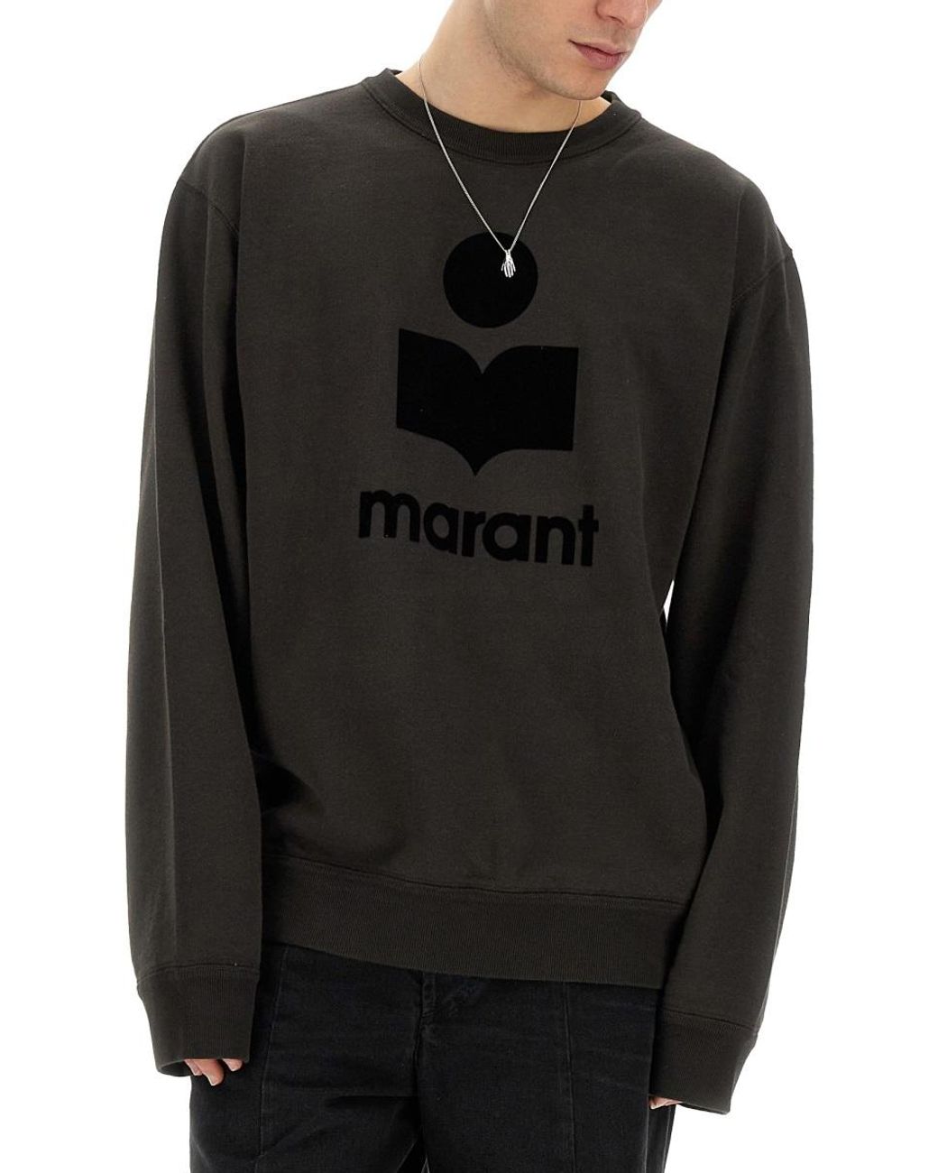 Isabel Marant Black Felpa "Mikoy" for men