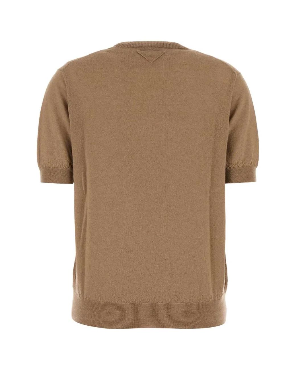 Prada Brown Camel Cashmere Sweater