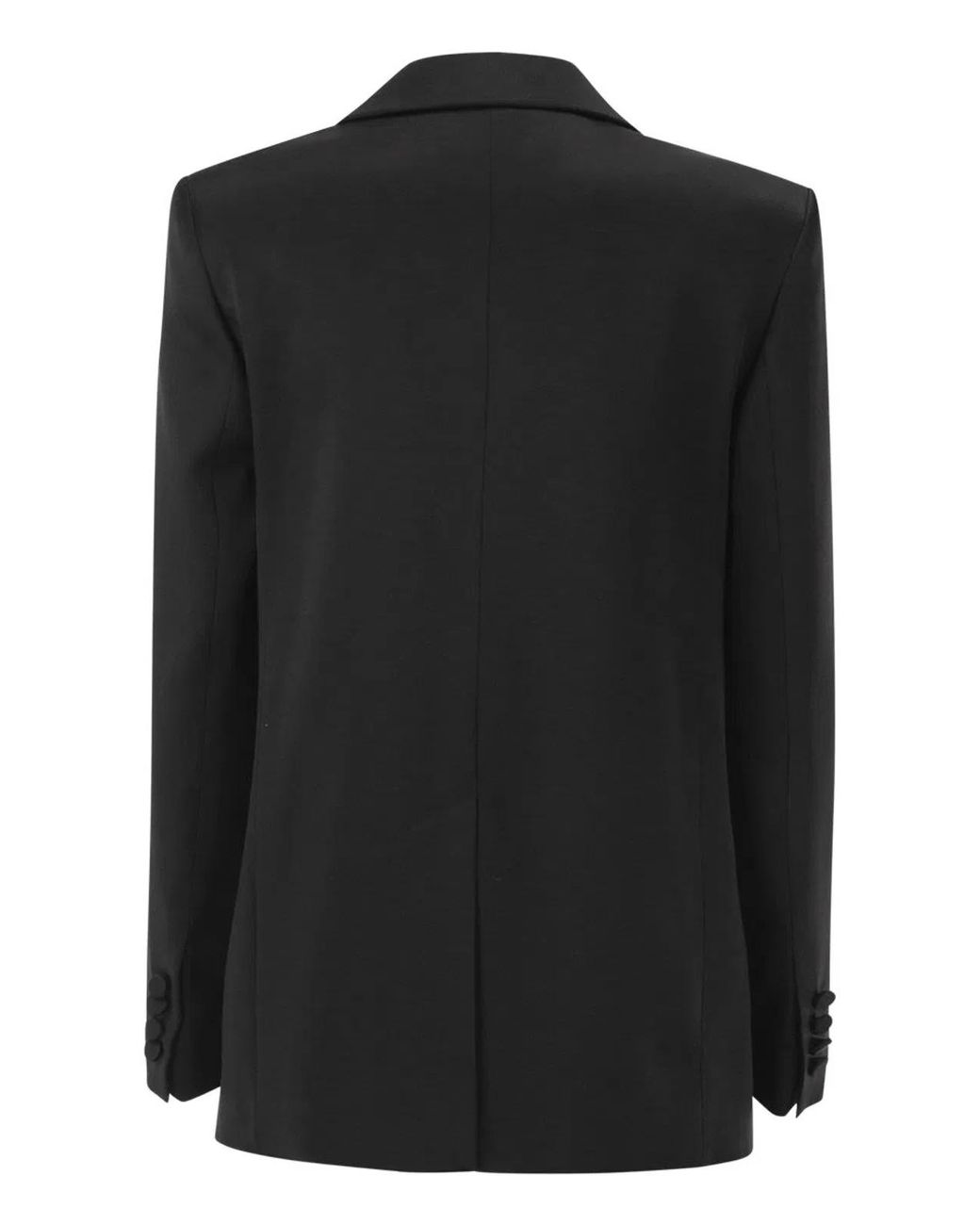 Max Mara Black Msearca – Double-Breasted Blazer