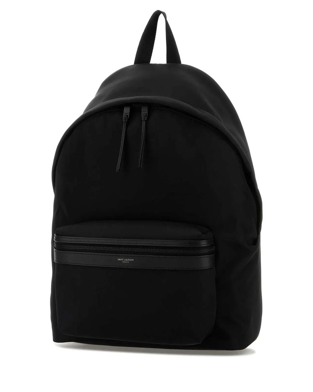 Saint Laurent Black Fabric City Backpack for men