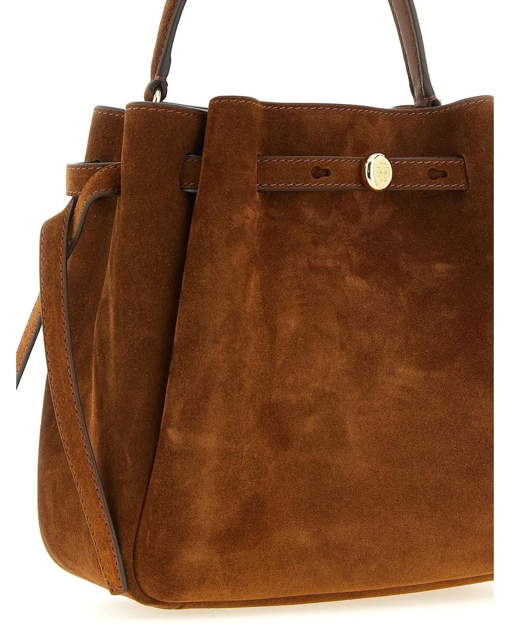 Tory Burch Brown 'Romy' Bucket Bag