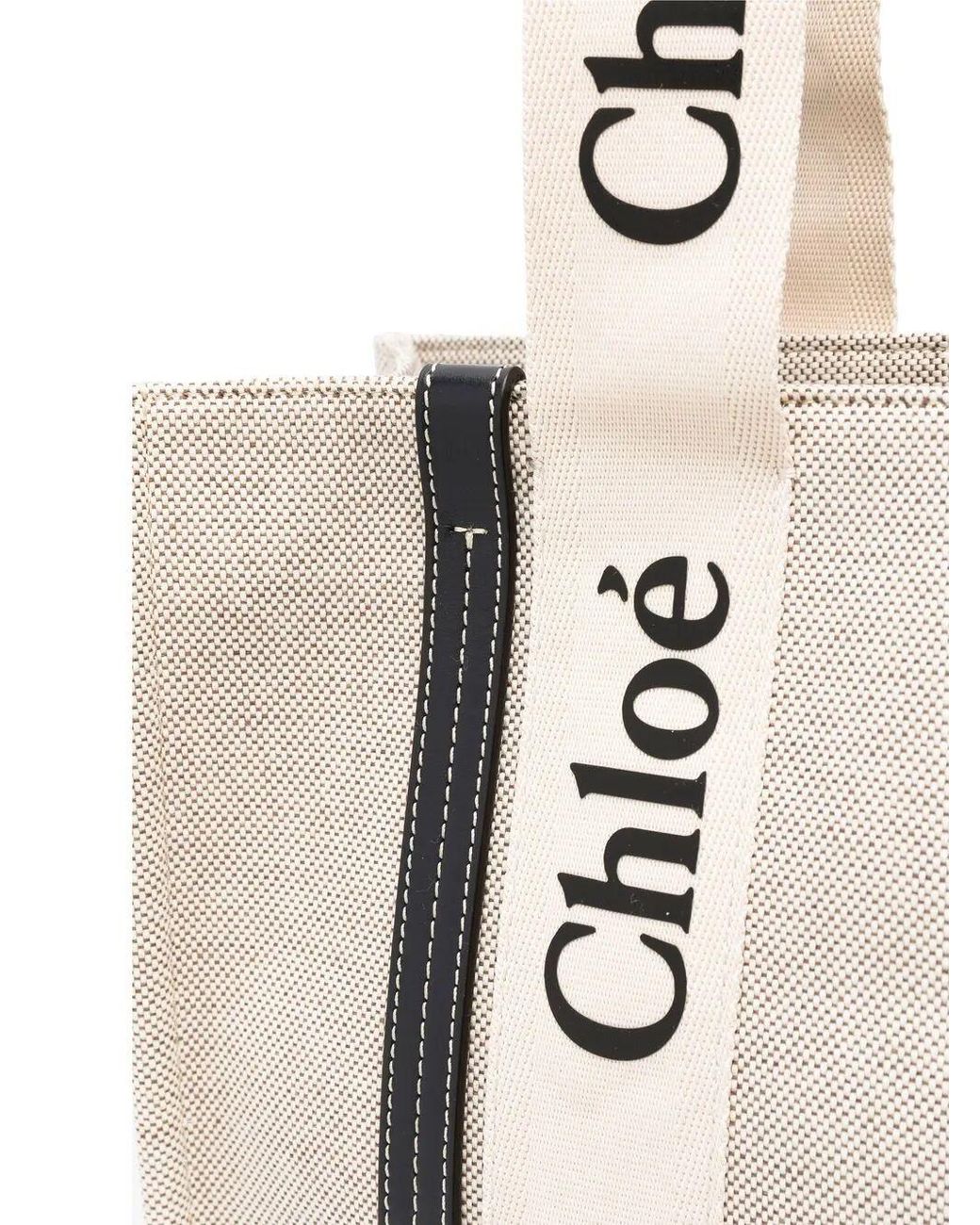 Chloé White "Woody" Bag