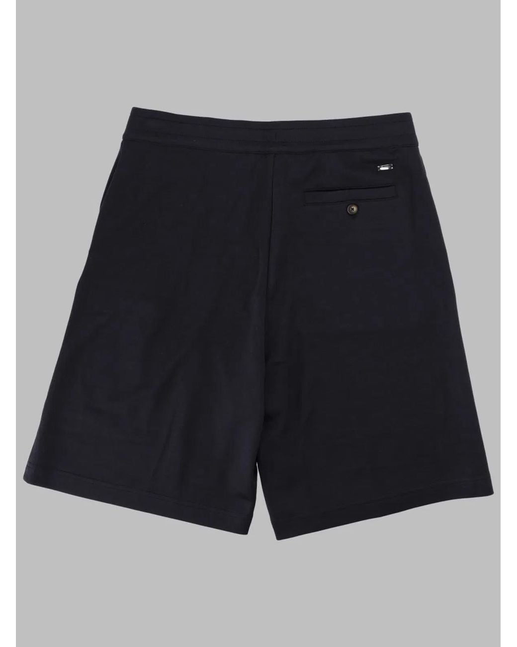 Herno Black Shorts for men