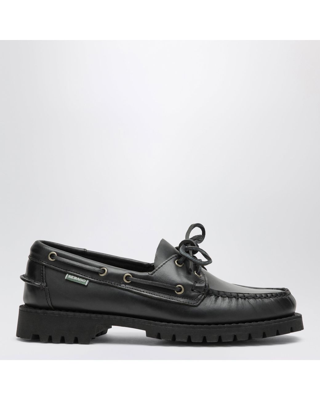 Sebago Black Ranger Suede Loafers for men